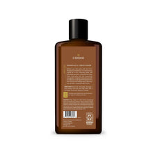Cremo 2-in-1 Men's Shampoo & Conditioner, Bourbon Vanilla Scent, 16 fl oz