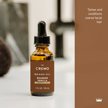 CremoBeardOil_BourbonVanillaScent_1floz_Moisturizes_SoftensBeards6 - USA Mega Market