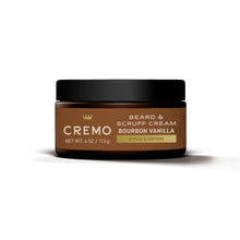 CremoBeard_ScruffCream_BourbonVanillaScent_Moisturize_ConditionFacialHair_4oz1 - USA Mega Market