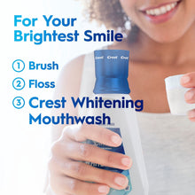 Crest 3D White Strength Whitening Mouthwash, Clean Mint, 32 fl. oz., 2 pk. (PACK OF 3 )