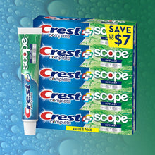 Crest Complete + Scope Outlast Ultra Toothpaste, 6.3 oz., 5 pk. (PACK OF 3 )