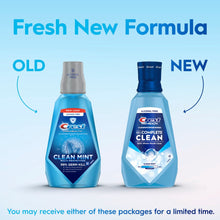 Crest Mouthwash Pro Health Complete Clean, Alcohol Free, Clean Mint, 1 L, 2 Pack