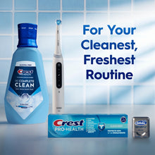 Crest Mouthwash Pro Health Complete Clean, Alcohol Free, Clean Mint, 1 L, 2 Pack