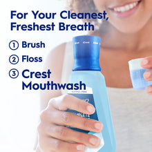 Crest Mouthwash Pro Health Complete Clean, Alcohol Free, Clean Mint, 1 L, 2 Pack