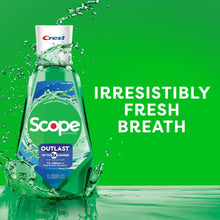 Crest Scope Outlast Mouthwash, Fresh Mint, 33.8 fl. oz., 3 pk.