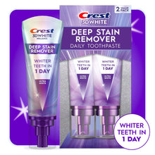 Crest Toothpaste 3DWhite Deep Stain Remover Ultra White - 3.1oz/2pk