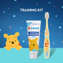 Crest Training Toothpaste and Brush, Fluoride Free, Strawberry 1.6 oz