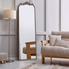Crystal-Art-Gallery-22-x-64-Black-Filigree-Arch-Metal-Full-Length-Floor-Leaner-Mirror-9de78e04-1_8480_1 - USA Mega Market