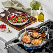 Cuisinart 2-Piece Premium Tri-Ply 10” & 12” Skillet Set
