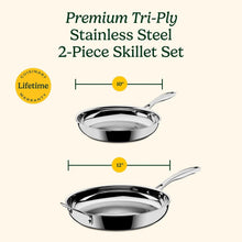 Cuisinart2-PiecePremiumTri-PlySkilletSet4 - USA Mega Market