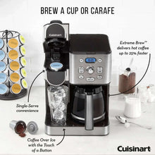 Cuisinart 2-in-1 Coffeemaker, 12 Cup Capacity, Single Serve, Hot or Iced
