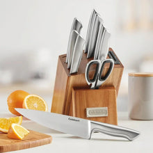 CuisinartGermanSteel10-pieceKnifeBlockSetwithBuilt-inSharpener - USA Mega Market