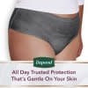 DEPEND SILHOUETTE MAX ABS UNDERWEAR FEMALE XL 10
