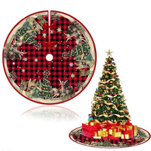 DIY-STORE-Christmas-Tree-Skirt-New-Year-Xmas-Deco-48-Inches-Large-Christmas-Tree-Skirts-Snowflak_5255_1 - USA Mega Market