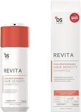 Champú DS Laboratories Revita Extra Strength Density, anticaída, antiadelgazamiento del cabello, con Nanoxidil al 5%, paquete de 2 unidades