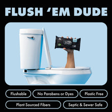 DUDE Wipes Fragrance Free Plus Odor Control, XL Wet Wipes, 48 Count, 5 Pack