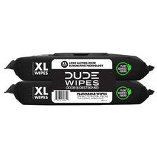 DUDEWipesOdorDestroyerFlushableWipes_XLWetWipes_DeodorizingwithCleanScent_48Count_2Pack - USA Mega Market