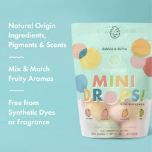 Dabble and Dollop Mini Bath Bombs -Tropical 12pc