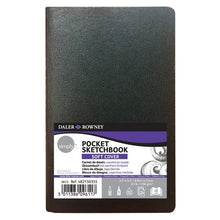 Daler-Rowney Simply... Sketchbook, Soft White, (100gsm), Softcover Binding, 48 Pages, 3.5" x 5.5"