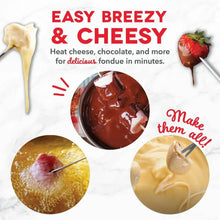 Dash Easy Fondue Maker with Fondue Sticks