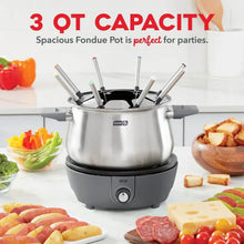 Dash Easy Fondue Maker with Fondue Sticks