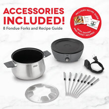 Dash Easy Fondue Maker with Fondue Sticks