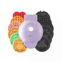 DashMultiMakerMiniWaffleMakerwith7RemovablePlates - USA Mega Market
