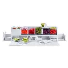 Dash Prepdeck, Includes 8 Prepping Tools, 14 Containers, and Cutting Board