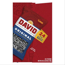 David Original Sunflower In-Shell Seeds, 1.75 oz, 24-count