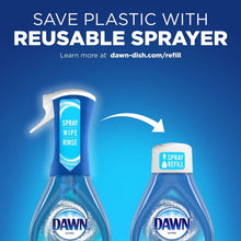 Dawn Platinum Plus Powerwash Dish Spray Bottle Set, Lemon Scent, 1 Spray Bottle + 2 Refills, 64.5 fl. oz.