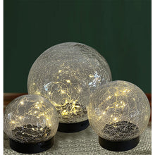 DeckImpressionsMulti-SizeSolarUSBLEDCrackleGlassGlobeLights_3-Pack3 - USA Mega Market