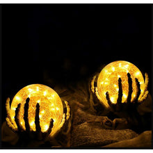 DeckImpressionsMulti-SizeSolarUSBLEDCrackleGlassGlobeLights_3-Pack - USA Mega Market