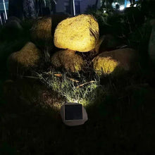 Deck Impressions Sandstone Solar Rock Light - 2 Pack