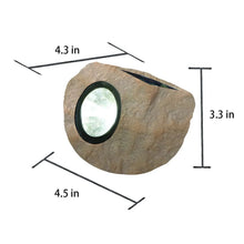 Deck Impressions Solar 15 Lumen Mini Rock Lights, 6-Pack