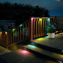 Deck Impressions Solar Deck/Wall light, RGBW, 6-Pack