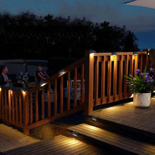 Deck Impressions Solar Deck/Wall light, RGBW, 6-Pack