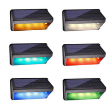 Deck Impressions Solar Deck/Wall light, RGBW, 6-Pack