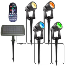 DeckImpressionsSolarSpotlightwithDetachedSolarPanel_4-Pack4 - USA Mega Market
