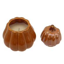 Velas decorativas de cerámica de 10 oz. con diseño de cosecha, paquete de 3. 