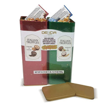 Delicia Fine Italian Chocolate Truffles Gift Tins