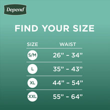 Depend Fresh Protection Incontinence Underwear for Men, Adult Diapers, XL, 26 Count