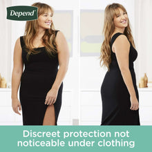 Depend Fresh Protection Incontinence Underwear for Women, Adult Diapers, L, 17 Count
