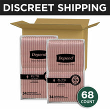 Depend Fresh Protection Incontinence Underwear for Women, Adult Diapers, XL, 36 Count