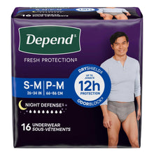 DependNightDefenseIncontinenceUnderwearforMen_AdultDiapers_SM_16Count - USA Mega Market