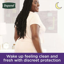 Depend Night Defense Incontinence Underwear for Women, Adult Diapers, M, 24 Count