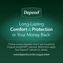 Depend Night Defense Incontinence Underwear for Women, Adult Diapers, L, 14 Count