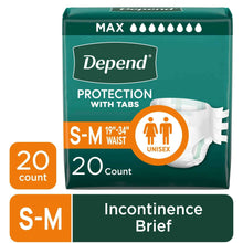 DependProtectionwithTabsIncontinenceUnderwear-AdultDiapers-Unisex-SM-20Count9-_1 - USA Mega Market