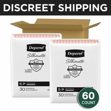 Depend Silhouette Women’s Incontinence & Postpartum Bladder Leak Underwear, S, 60 Count