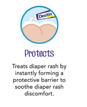 Crema para la dermatitis del pañal Desitin de máxima potencia, pasta para la colita con óxido de zinc, 113 g