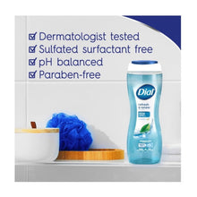 Dial Spring Water Body Wash, Refresh & Renew, Gentle on All Skin Types, 16 fl oz